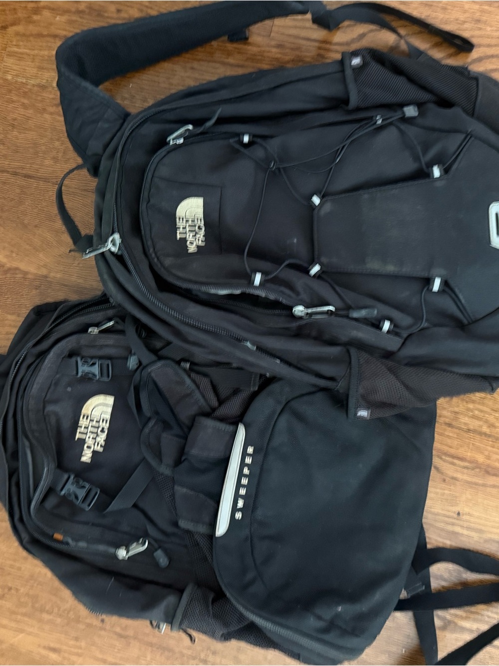 The North Face Black Double-Pack Backpack Set